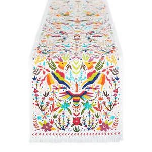 Mexican Otomi Printed Table Runner