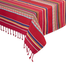 Load image into Gallery viewer, Baja Stripe Jacquard Tablecloth
