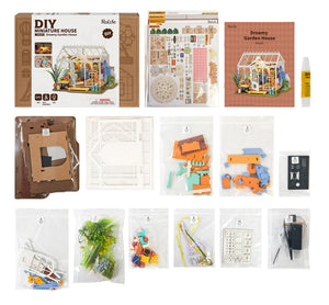 Dreamy House Garden DIY Miniature House Kit