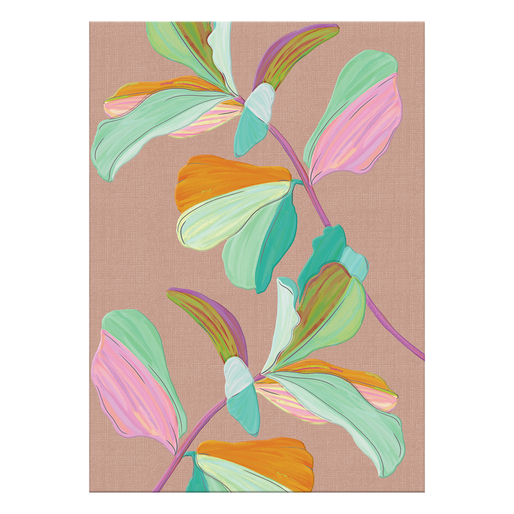 Floral Vines Greeting Card