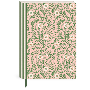 Pink Floral Softcover Journal