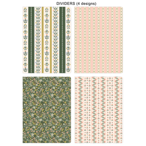Pink Floral Softcover Journal