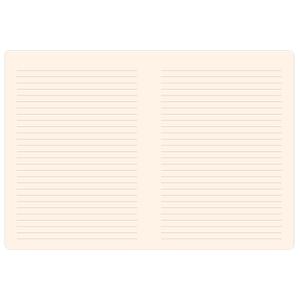 Pink Floral Softcover Journal