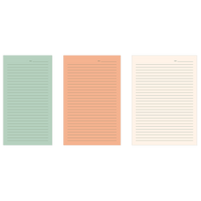 Load image into Gallery viewer, Forest Coral Floral Tiered Softcover Journal
