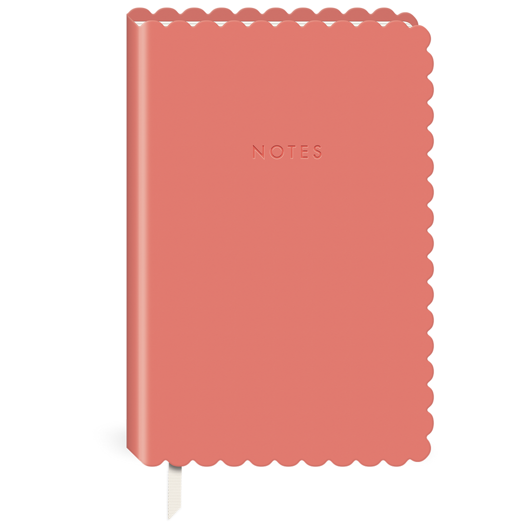 Wildflower Meadow Coral Softcover Journal