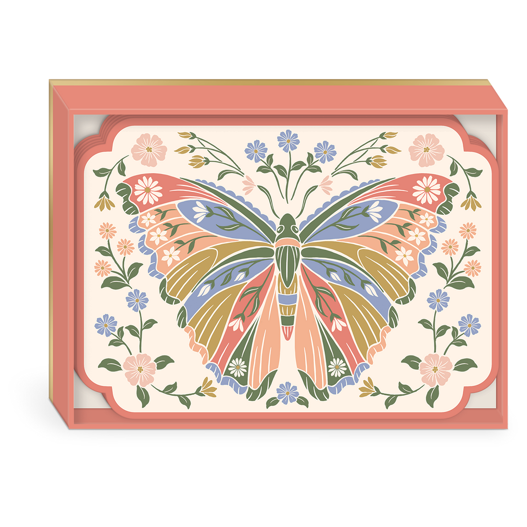 Wildflower Meadow Butterfly Notecards