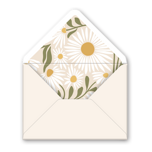 Daisy Thank You Card