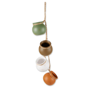 Neutral Garden Dangling Mini Pots