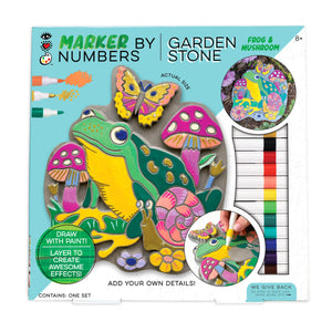 Garden Stone Marker by Number