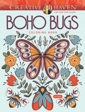 Load image into Gallery viewer, Boho Bugs Coloring Book Creative Haven
