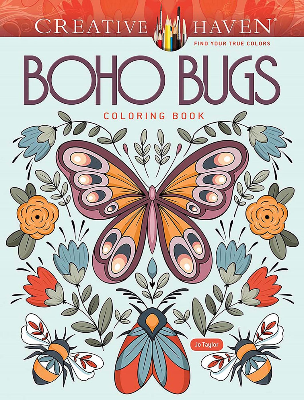 Boho Bugs Coloring Book Creative Haven