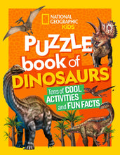 Load image into Gallery viewer, National Geographic Kids: Puzzle Book of Dinosaurs
