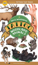 Load image into Gallery viewer, Wild, Wonderful Tattoo Woodland Animals
