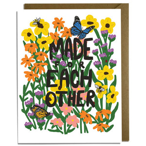 Pollinator Wedding Card