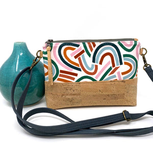 Sky Show Organic and Cork Mini Crossbody