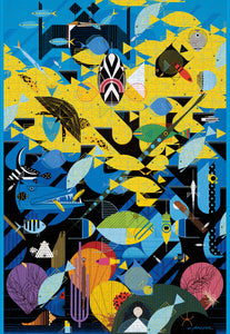 Charley Harper: The Coral Reef 1000pc Jigsaw Puzzle