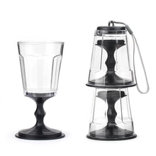 Load image into Gallery viewer, Stacking Wine Glass
