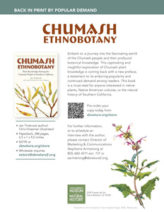 Chumash Ethnobotany: Plant Knowledge Among the Chumash People of Southern California 2nd Edition (Hardcover)