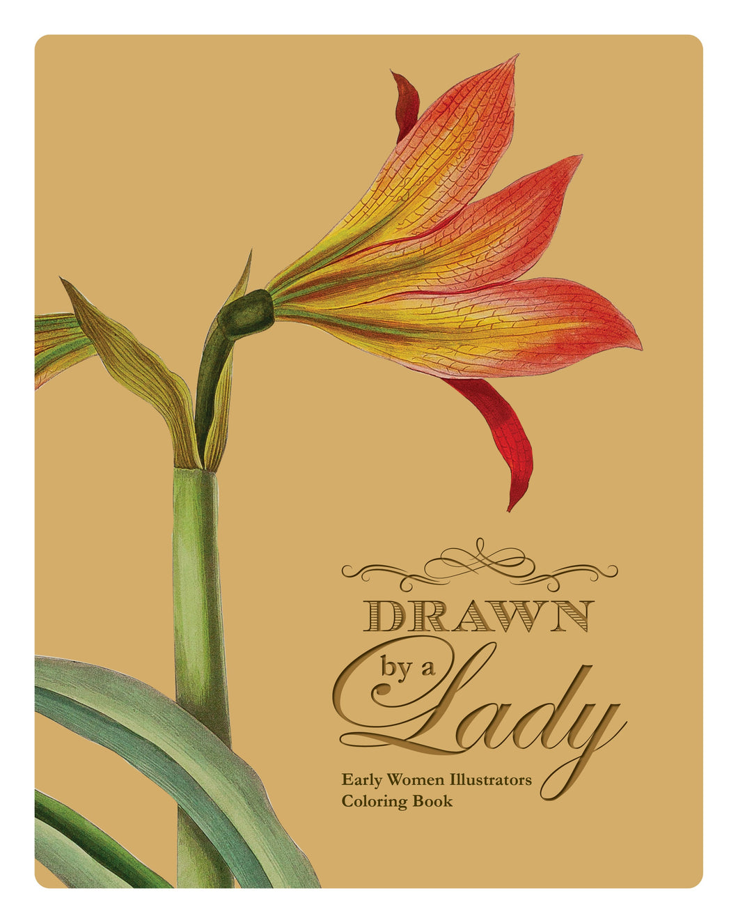Drawn by a Lady: Early Women Illustrators Coloring Book