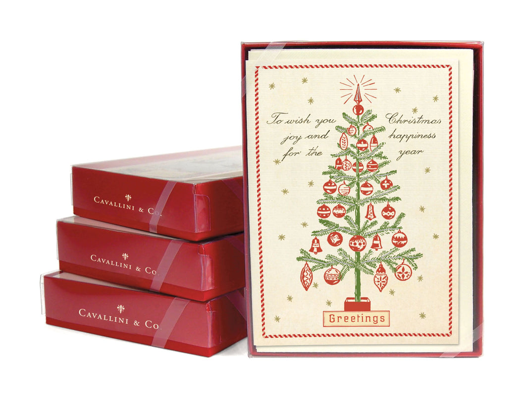 Christmas Tree Boxed Notes