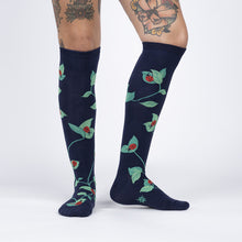 Load image into Gallery viewer, Luck be a Ladybug Women&#39;s Knee High Socks

