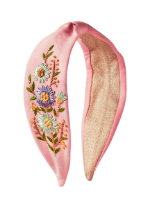 Perfect Posie Petal Embroidered Headband