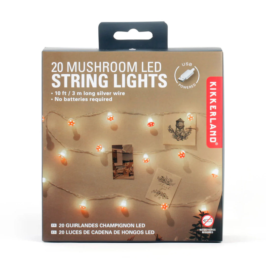 Mushroom LED String Lights