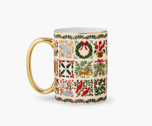 Christmastide Porcelain Mug