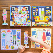 Load image into Gallery viewer, Explorer and Botanist Paper Doll Set
