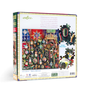 Holiday Ornaments 1000pc Puzzle