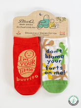 Load image into Gallery viewer, Lil Burrito Baby Socks
