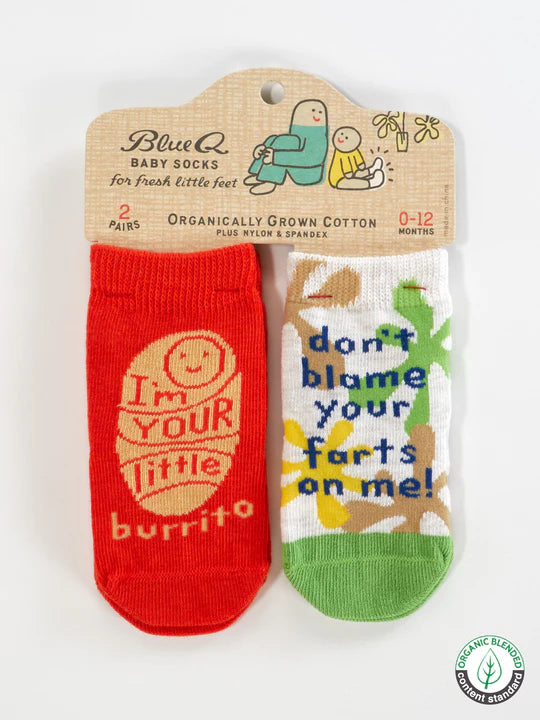 Lil Burrito Baby Socks