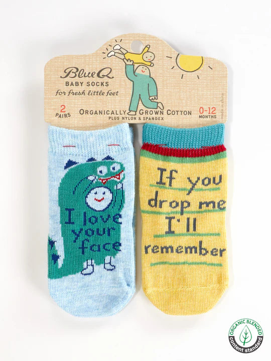 Your Face Baby Socks