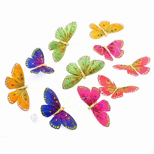 Spring Colors Butterfly Garland