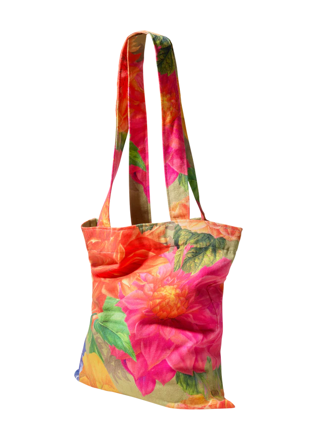 Bountiful Blooms Canvas Tote Bag