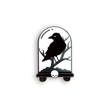 Load image into Gallery viewer, Raven Cloche Pin
