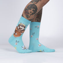 Load image into Gallery viewer, My Dear Hedgehog Women&#39;s Crew Socks
