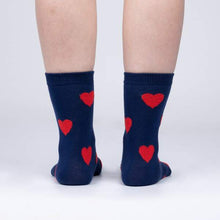 Load image into Gallery viewer, Sweet Hearts Women&#39;s Crew Socks
