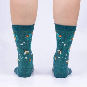 Bee Dazzling Women's Crew Socks