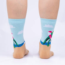 Load image into Gallery viewer, Dinos Gone Wild Women&#39;s Crew Socks
