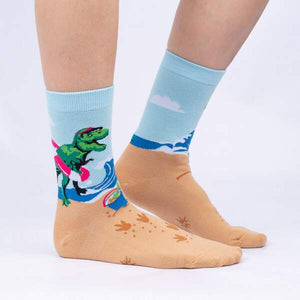 Dinos Gone Wild Women's Crew Socks