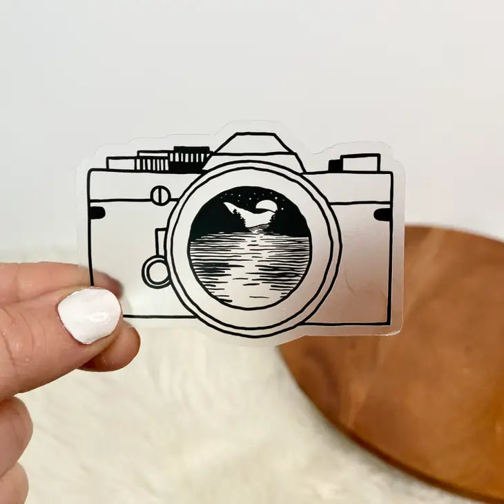 Camera Nature Clear Sticker