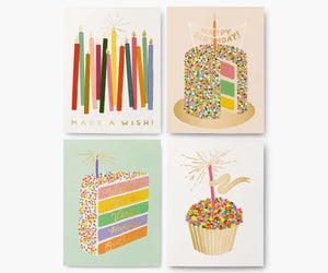 Birthday Candles Keepsake Card Box