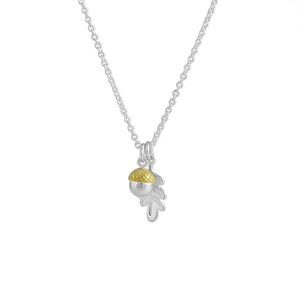 SS Acorn Necklace