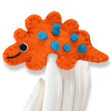 Load image into Gallery viewer, Felted Dino Finger Puppet Pack
