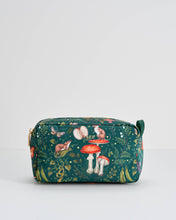Load image into Gallery viewer, FABLE x Catherine Rowe Into the Woods Green Travel Pouch
