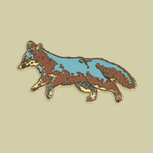 Load image into Gallery viewer, Island Fox Enamel Pin
