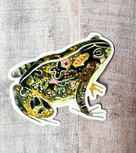 Load image into Gallery viewer, Garden Toad Clear Matte Sticker

