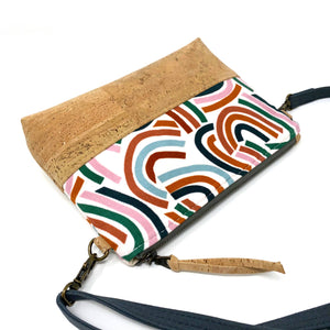 Sky Show Organic and Cork Mini Crossbody