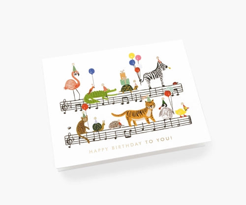 Happy Birthday Song Card